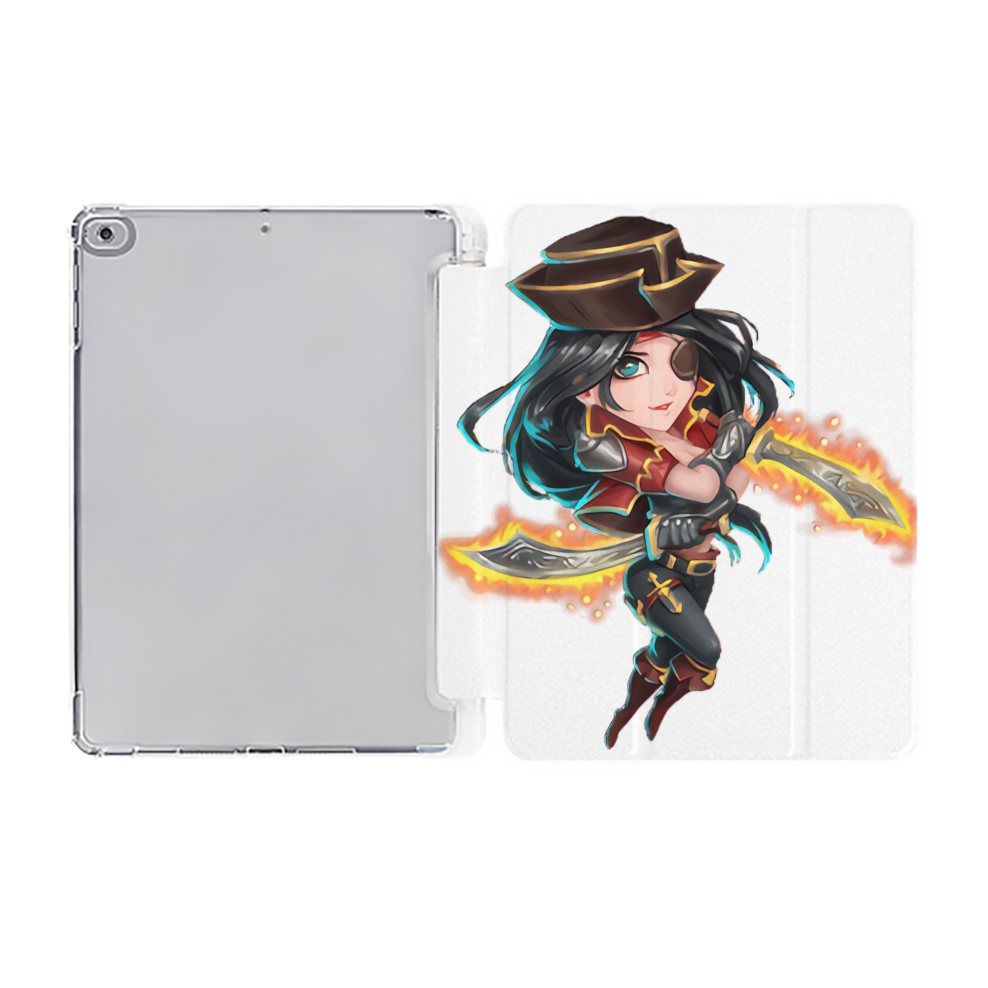 （画像用） リーグ・オブ・レジェンド League of Legends LOL IPad ケース ペン収納付き 三つ折りスタンド PUレザー×シリコン 対応機種9.5/10.5/10.9インチ